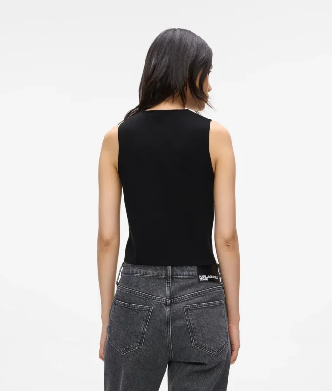 Strikket vest