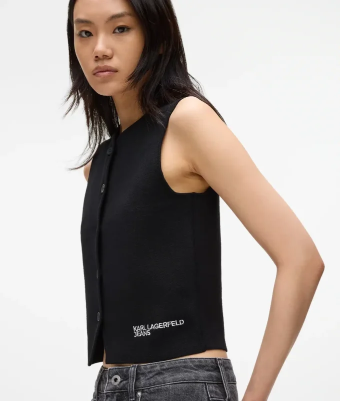 Strikket vest