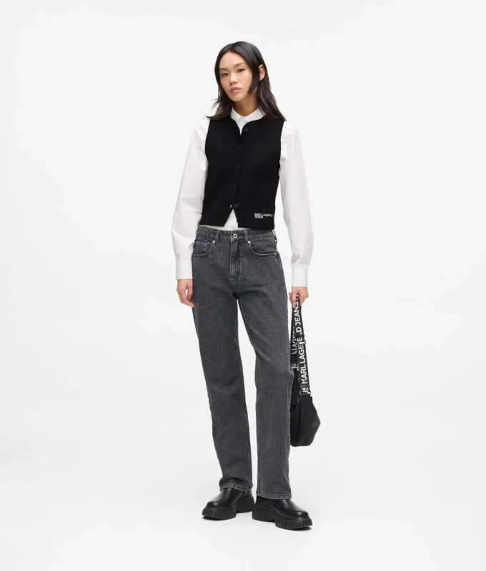Strikket vest