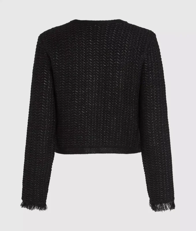 Struktureret cardigan