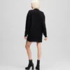 SWEATDRESS MED BLONDDETALJER