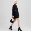 SWEATDRESS MED BLONDDETALJER