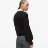 Sweater med ballonærmer