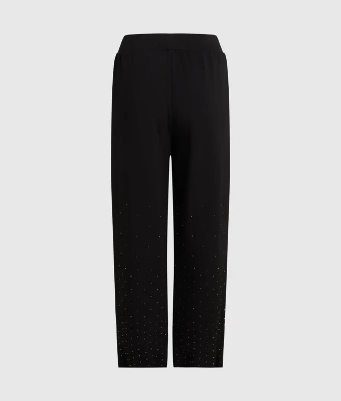 Sweatpants med rhinestones