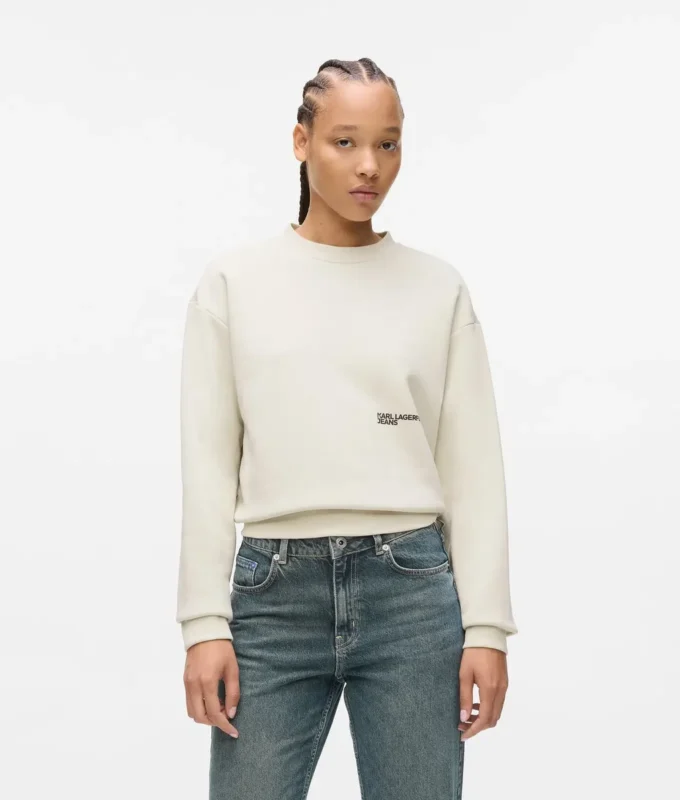 Sweatshirt med bandana-logo