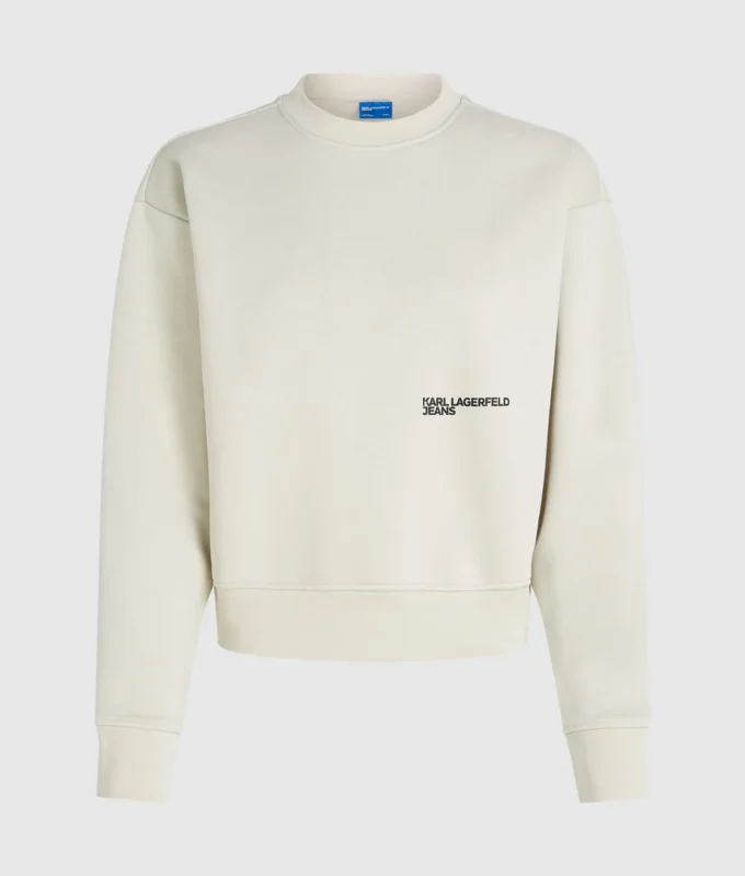 Sweatshirt med bandana-logo