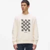 Sweatshirt med grafisk monogram