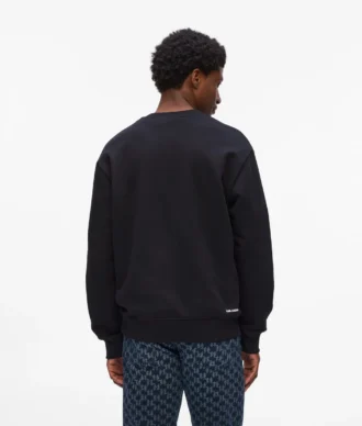 Sweatshirt med grafisk monogram