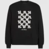 Sweatshirt med grafisk monogram