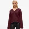 Sweatshirt med karakteristisk kant