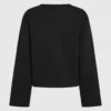 Sweatshirt med karakteristisk kant