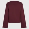 Sweatshirt med karakteristisk kant
