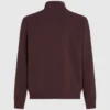 Sweatshirt med kvart lynlås