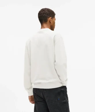 Sweatshirt med monogram-patch