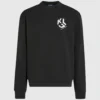 Sweatshirt med monogram-patch