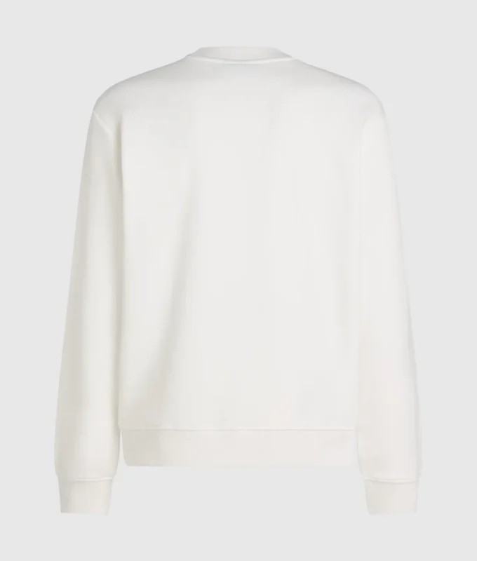 Sweatshirt med monogram-patch