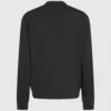 Sweatshirt med monogram-patch