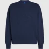 Sweatshirt med præget monogram