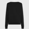 Sweatshirt med signaturkrave