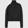 Sweatshirt med udskæring
