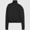 Sweatshirt med udskæring