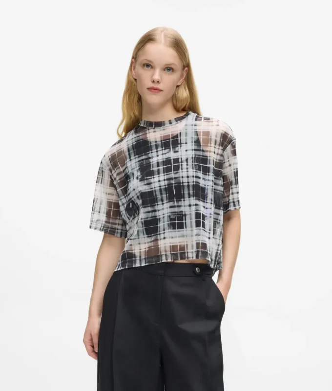 T-shirt i ternet mesh