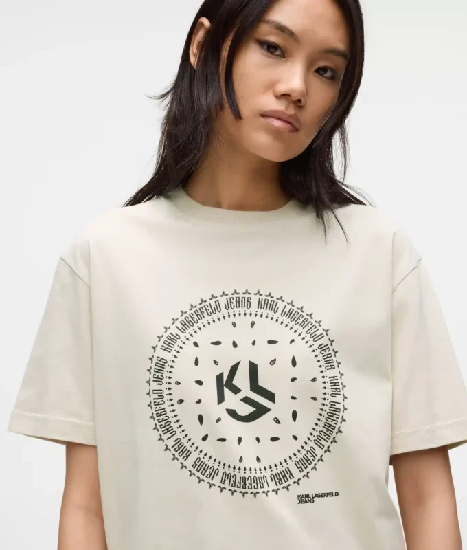 T-shirt med bandana-logo