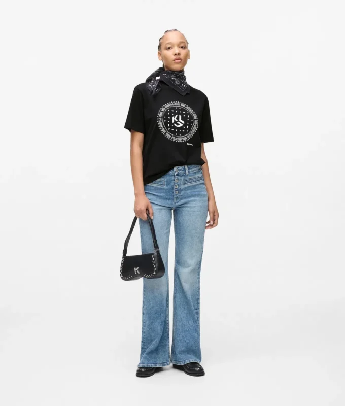 T-shirt med bandana-logo