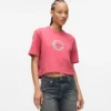 T-shirt med firkantet eclipse-logo