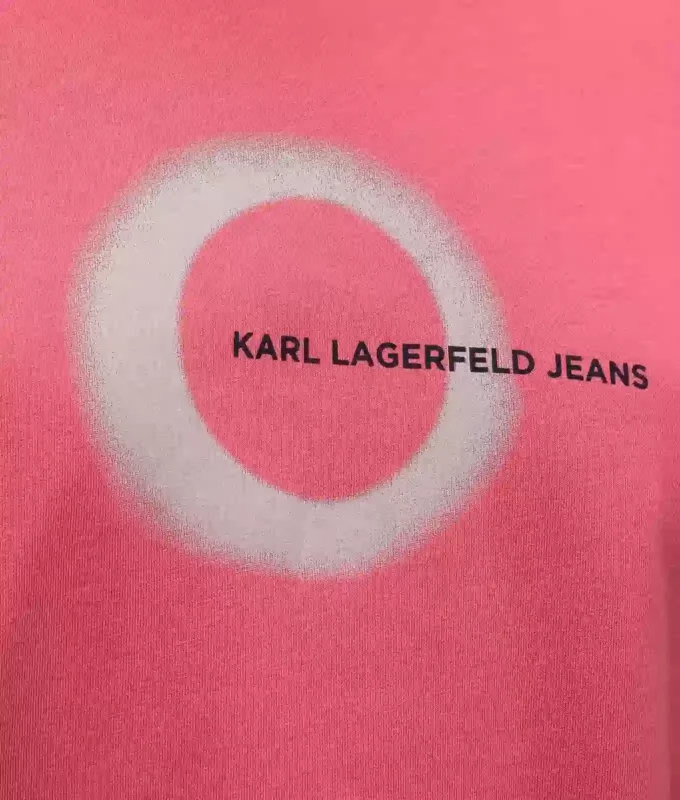 T-shirt med firkantet eclipse-logo