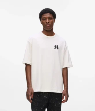 T-shirt med grafisk monogram