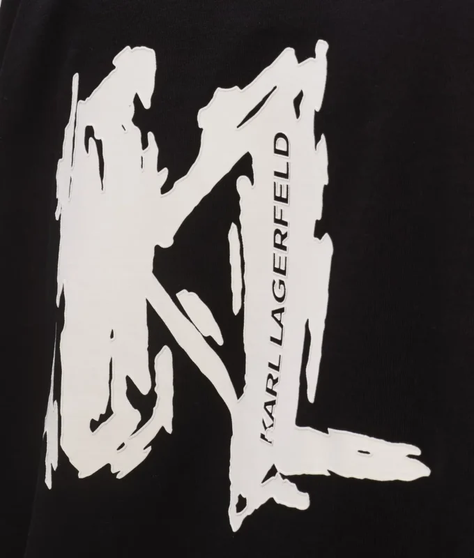 T-shirt med grafisk monogram