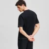 T-SHIRT MED KONTRASTSTING