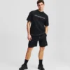 T-SHIRT MED KONTRASTSTING