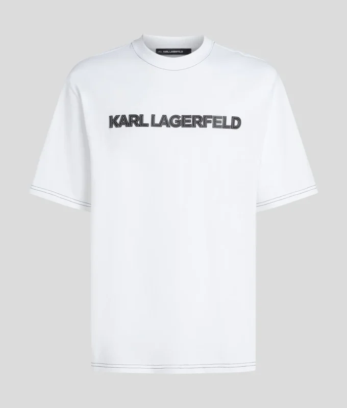 T-SHIRT MED KONTRASTSTING