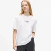 T-shirt med konturlogo