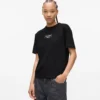 T-shirt med konturlogo