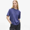 T-shirt med konturlogo