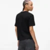T-shirt med konturlogo