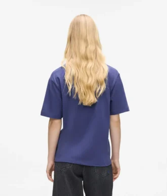 T-shirt med konturlogo