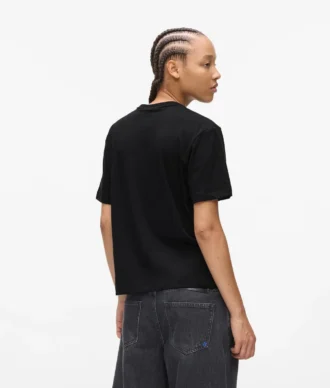 T-shirt med konturlogo