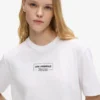 T-shirt med konturlogo