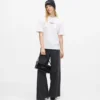 T-shirt med konturlogo