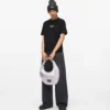 T-shirt med konturlogo