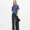 T-shirt med konturlogo