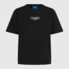 T-shirt med konturlogo