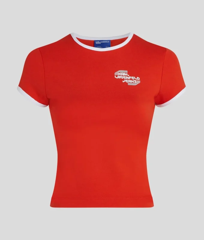 T-SHIRT MED KORT ÆRME