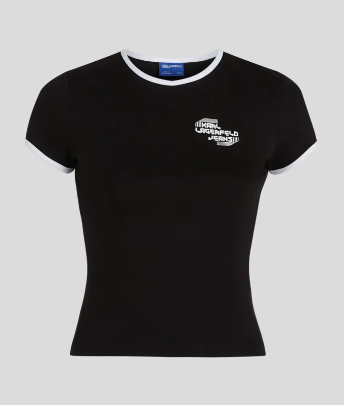 T-SHIRT MED KORT ÆRME