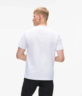 T-shirt med lodret logo