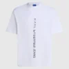 T-shirt med lodret logo